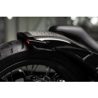 Garde-boue arrière m8 softail « rodstr » 2018-2025 street bob/fat bob/softail standard pour pneus larges 180-200 sans entretoises métalliques (pilote solo uniquement)