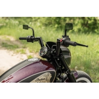 Indian scout 2015-later série "tomahawk" mini ape guidon 1 1/2"