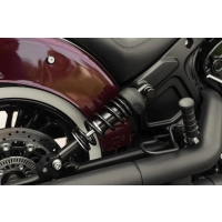 Cache-boulons d'amortisseur arrière indian scout à partir de 2015