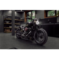 2018-2025 série "aggressor" softail standard fxst, street bob fxbb/s ensemble de couvre-fourche complet