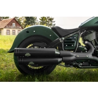 Couvertures latérales du chef indien "apache"