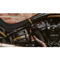 Couvercles de boulons supérieurs d'amortisseur arrière m8 softail