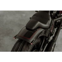 Garde-boue arrière m8 softail « rodstr » 2018-2025 street bob/fat bob/softail standard pour pneus larges 180-200 avec entretoises métalliques