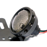 Feu arrière cafe racer classique lucas mt110 replica feu stop/position elntille fumée