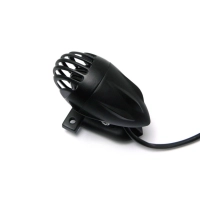 Feu arrière 'prison bar' noir en aluminium