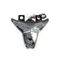 Feu à led chrome avec clignotants intégrés kawasaki z1000 /r zx10r zx6r ninja 400