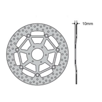 Disque de frein avant flottant type rond fe.fl29509