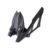 Lèche roue + cache chaine carbone kawasaki zx4r-rr 2024-
