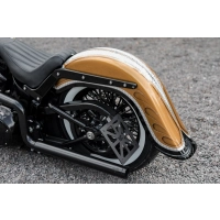 Garde-boue arrière extensible softail slim 4" 2012-2017