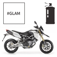 Peinture tricouche en spray aprilia bianco glam pearl dorsoduro 750 2010-2012