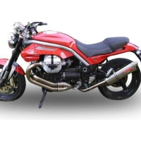 Pot gpr tri-ovale inox - homologué  - moto guzzi griso 1100 2005/08