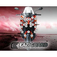 Film de protection anti-gravillons eazi-guard® pour kawasaki versys 1000 2015