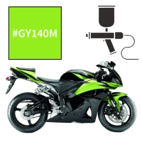 Peinture honda bright lime green metallic cbr600rr 2008-2009