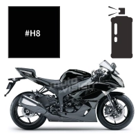 Peinture en spray kawasaki ebony zx6r 1993-2009