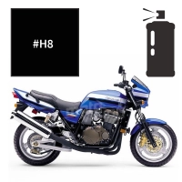 Peinture en spray kawasaki ebony zrx1200 r 2003