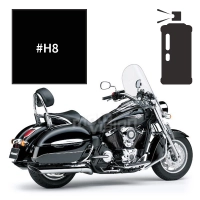 Peinture en spray kawasaki ebony vn1700 vulcan nomad 2009-2011