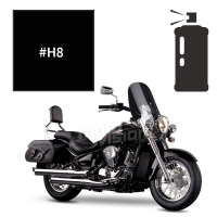 Peinture en spray kawasaki ebony vn900 light tourer 2006-2013