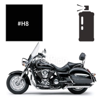 Peinture en spray kawasaki ebony vn1700 classic tourer 2011