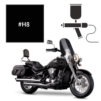 Peinture kawasaki ebony vn900 light tourer 2006-2013