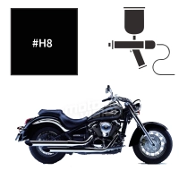 Peinture kawasaki ebony vn900 classic 2006/2007/2011