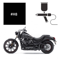 Peinture kawasaki ebony vn900 custom 2007/2009/2015