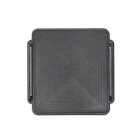 Cadre de plaque d'immatriculation noir avec clignotants et poches pour feux stop