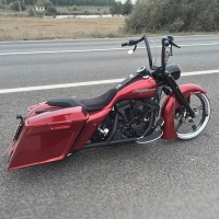 Garde-boue avant 2014-2023 26" pour touring "hot rod series"