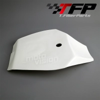 Lèche roue avec assise en fibre de verre harley davidson v rod / muscle 2002-2017