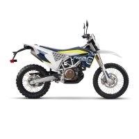 Kit antidérapant transparent stomprgrip husquvarna 701 enduro / supermoto 2016-2018