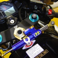 Kit fixation pour amortisseur de direction hyperpro