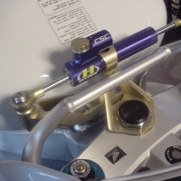 Kit fixation pour amortisseur de direction hyperpro