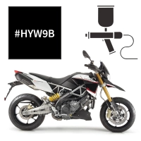 Peinture tricouche aprilia black black dorsoduro 1200 2011-2016