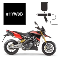 Peinture tricouche aprilia black black dorsoduro 1200 2011-2016