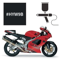 Peinture aprilia corsa black rsv1000 2001-2003