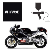 Peinture corsa black aprilia rs 250 1996-2000