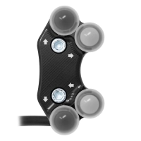 Commodo de guidon enduro gauche pour aprilia tuareg 660