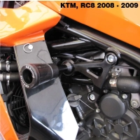 Kit de tampons de protection gb racing ktm rc8