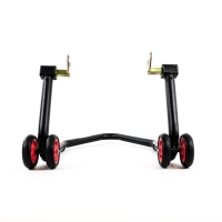 Béquille arrière en un bloc pour diabolos