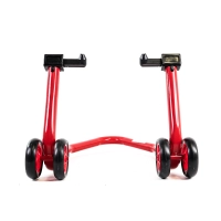 Béquille avant en un bloc sous fourche