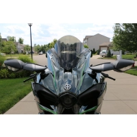 Bulle double courbure zero gravity kawasaki ninja h2 2015-2020