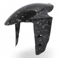 Garde boue carbone verni ducati 899 959 1199 1299 panigale