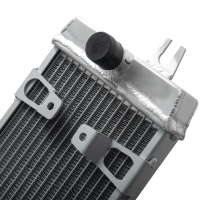 Radiateur aluminium pour triumph bonneville t100 900/street twin/scrambler/cup/thruxton 2016-2020