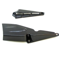 Ecopes sur caches courroies carbone ducati diavel x 2016