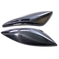 Caches dans cadre carbone brillant kawasaki z900 rs 2018