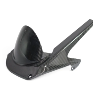 Lèche roue avec guide chaine carbone ktm duke 125/390 2024-