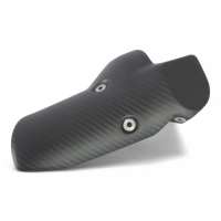 Protection d'échappement carbone bmw r1300gs 2024-