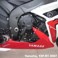 Kit de tampons de protection gb racing yamaha r1 2007-2008