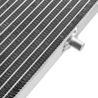 Radiateur aluminium pour aprilia rs 125 2011-2020/tuono 125 2017-