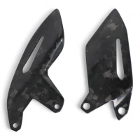 Reposes pieds carbone carbone pour kawasaki h2