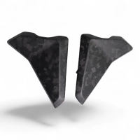 Ecopes de radiateur carbone triumph street triple 765 rs 2023-